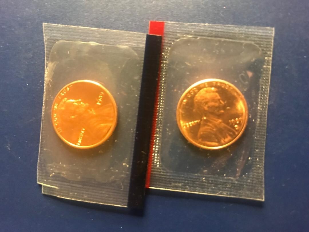 1989 P+D LINCOLN CENT STILL IN MINT CELLO NICE L@@K