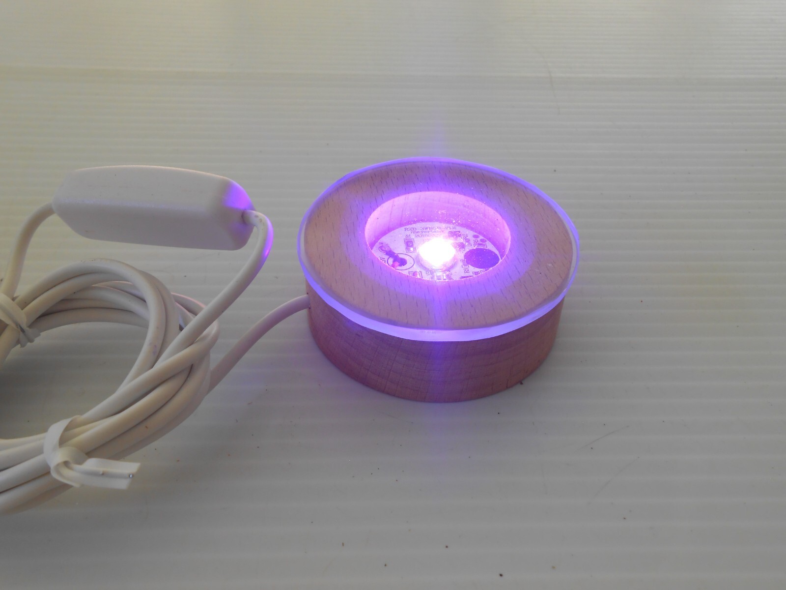 Color Changing L E D Glow Base T-1062