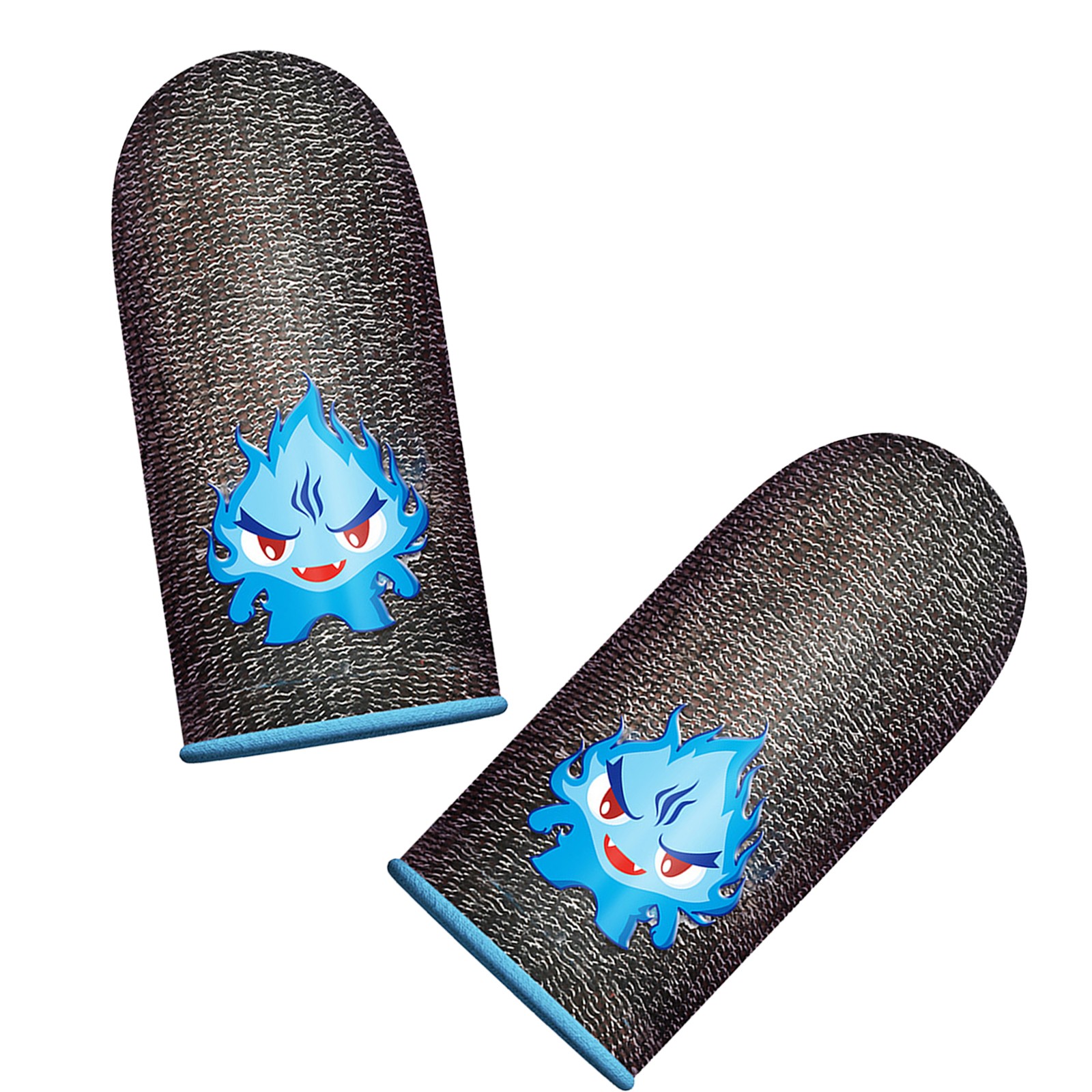 2x Screen Game Finger Sleeve Game Controller Sweatproof Finger Cots For PUBG