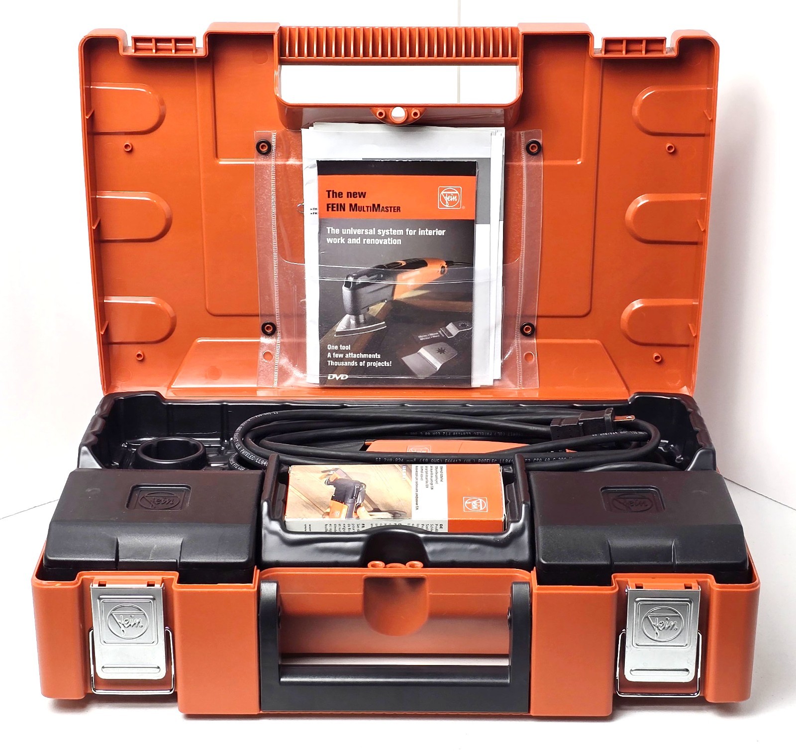 FEIN MultiMaster Top FMM 250Q Multi-Tool with Case & Acc (Virtually NEW)
