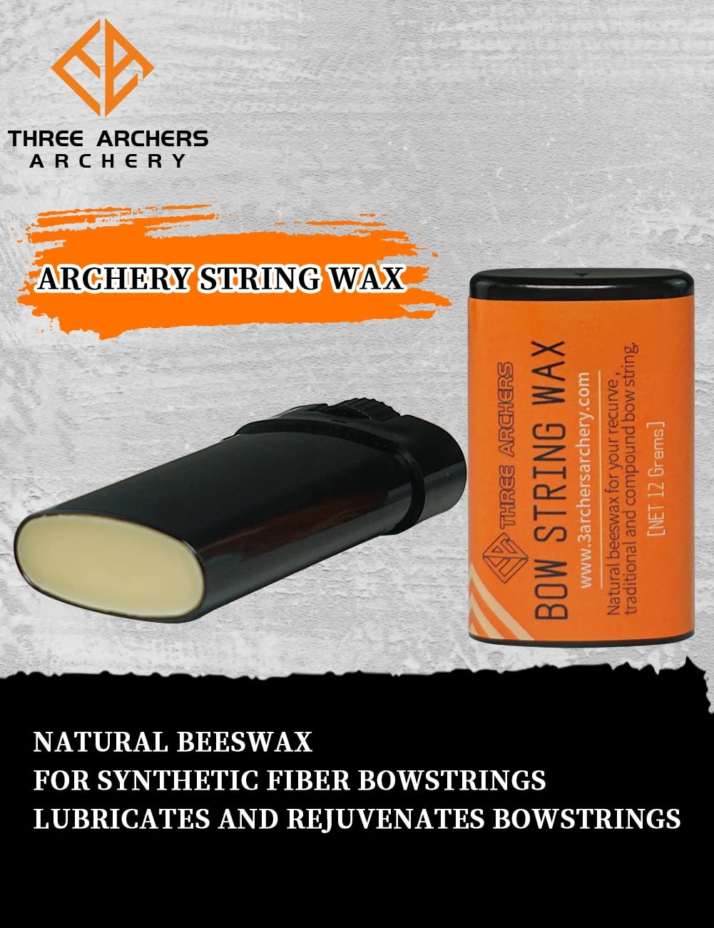 Archery Bowstring Wax Recurve Bow Wax Pure Natural Beeswax