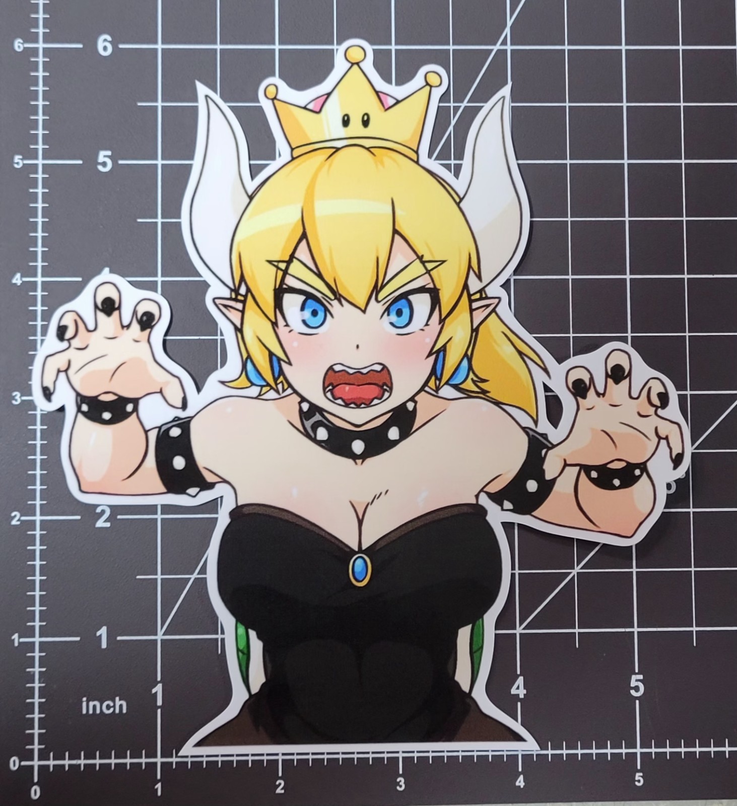 Super Mario Bowsette V1 Sticker 6"