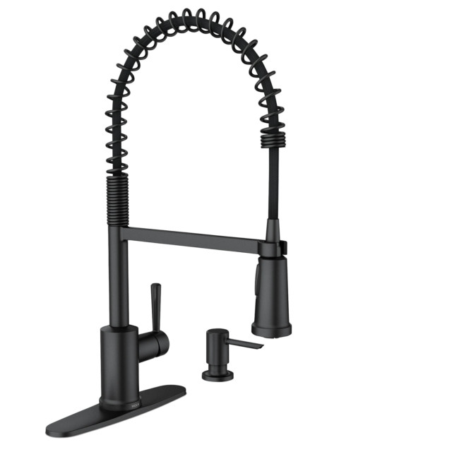 Moen Indi One-Handle High Arc One-Handle High Arc - Matte Black (87194BL)