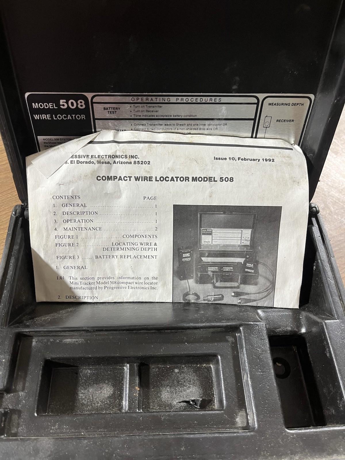 Progressive Electronics COMPACT WIRE LOCATOR MODEL 508