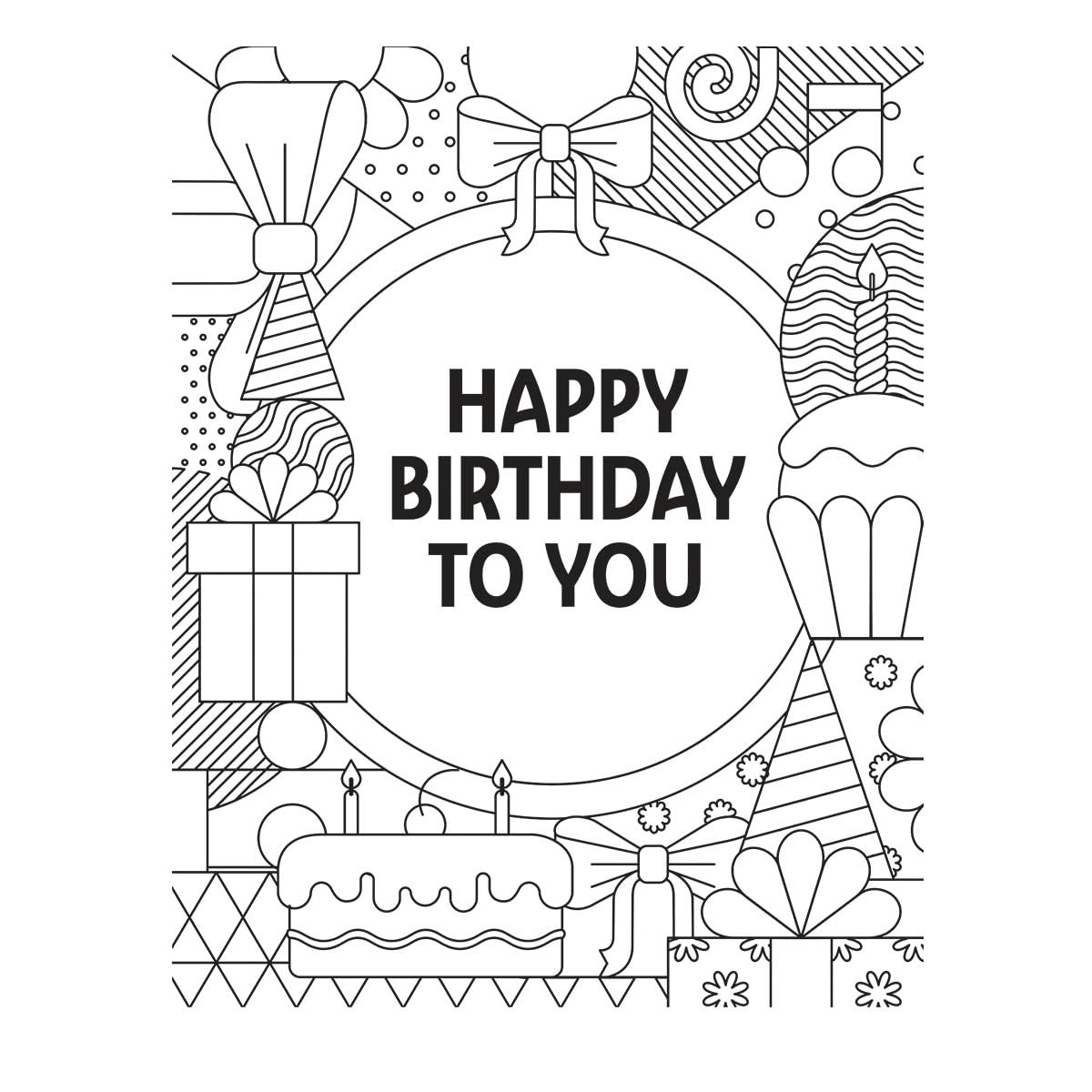 Birthday bash Press Plate