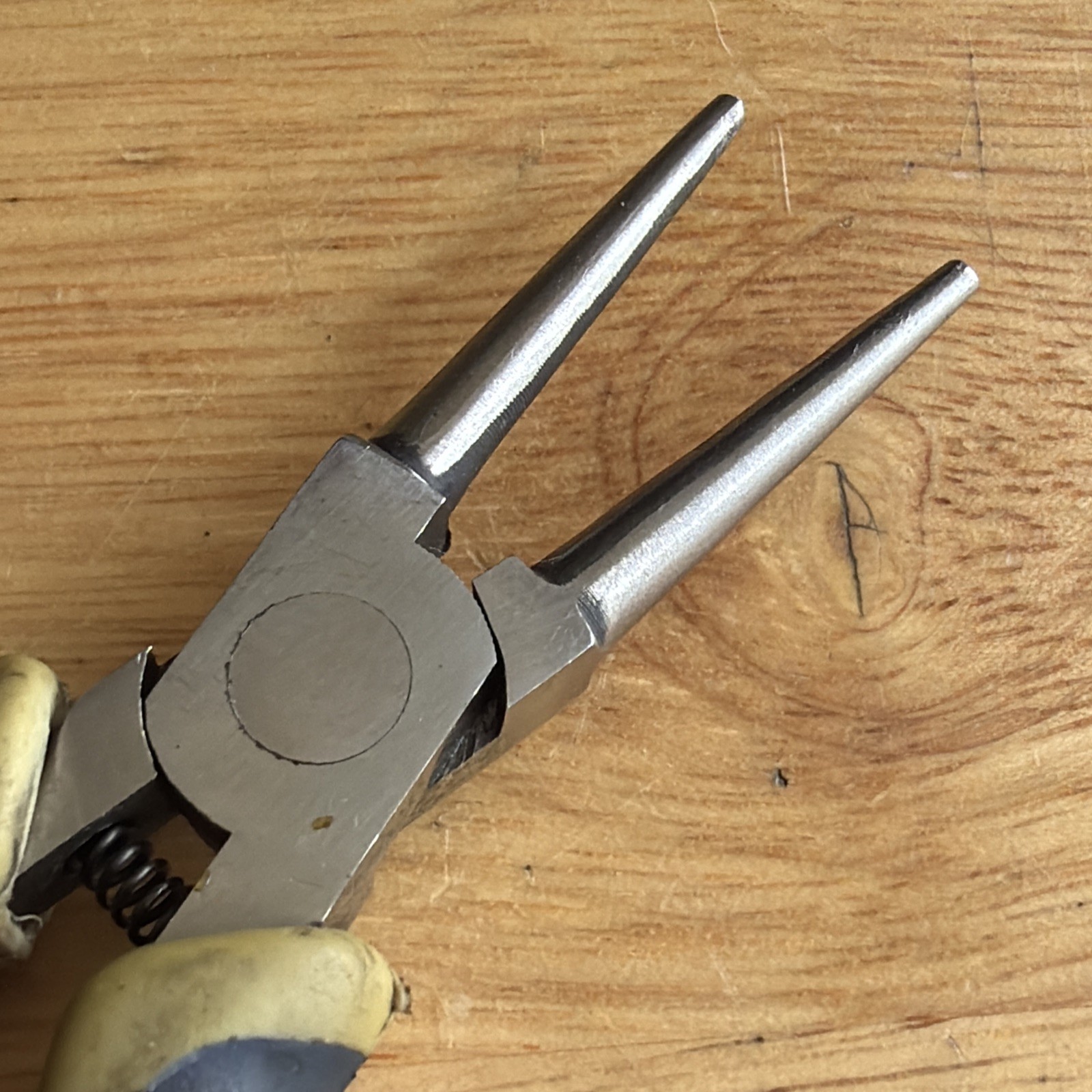 Blue Point Tools 5" Long Mini Round Needle Nose Pliers B75CMP