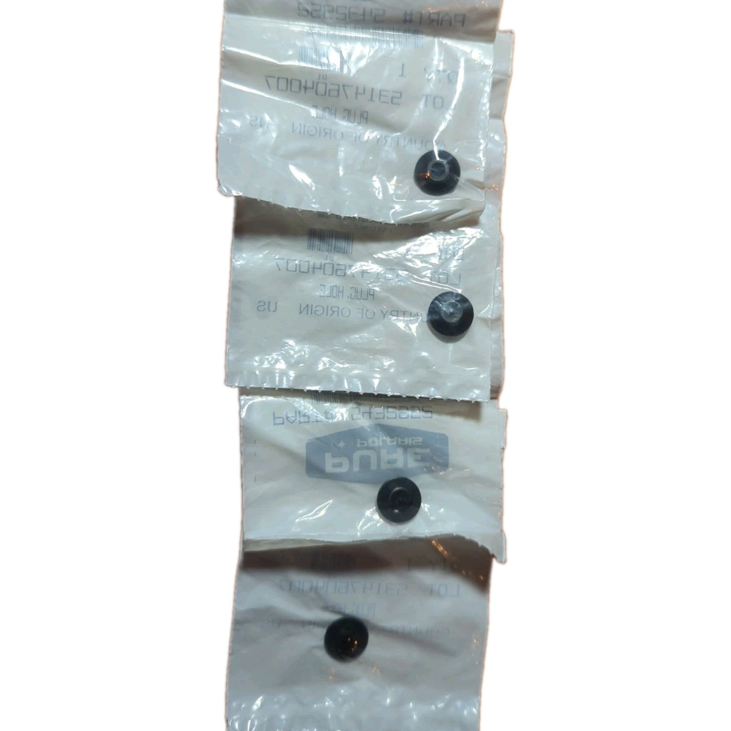 POLARIS NOS PURE OEM SNOWMOBILE PLUG SET OT FOUR (4) 5432952