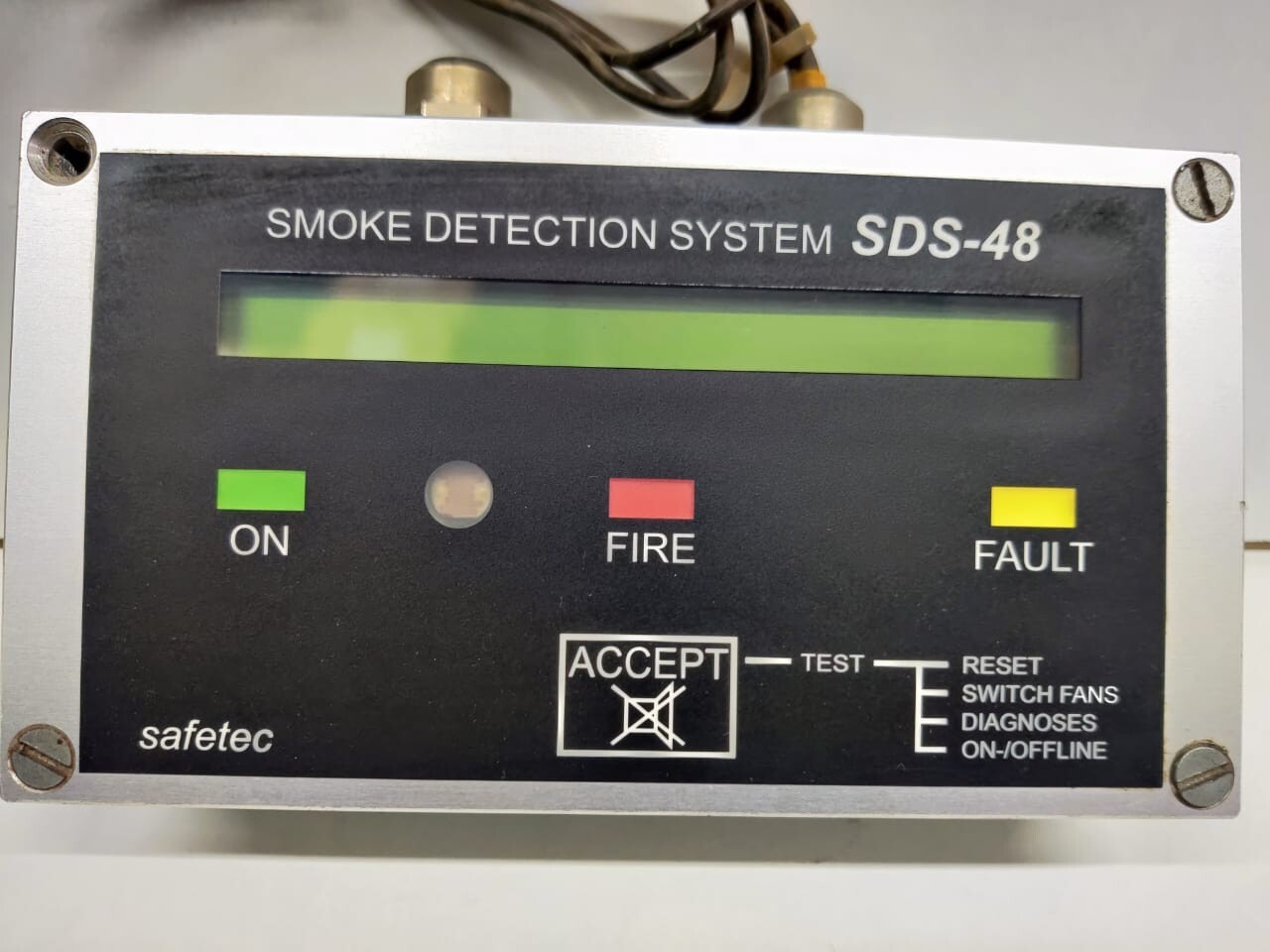 SAFETEC SDS-48 Smoke Detection System – High-Sensitivity, Reliable Smoke and Fir