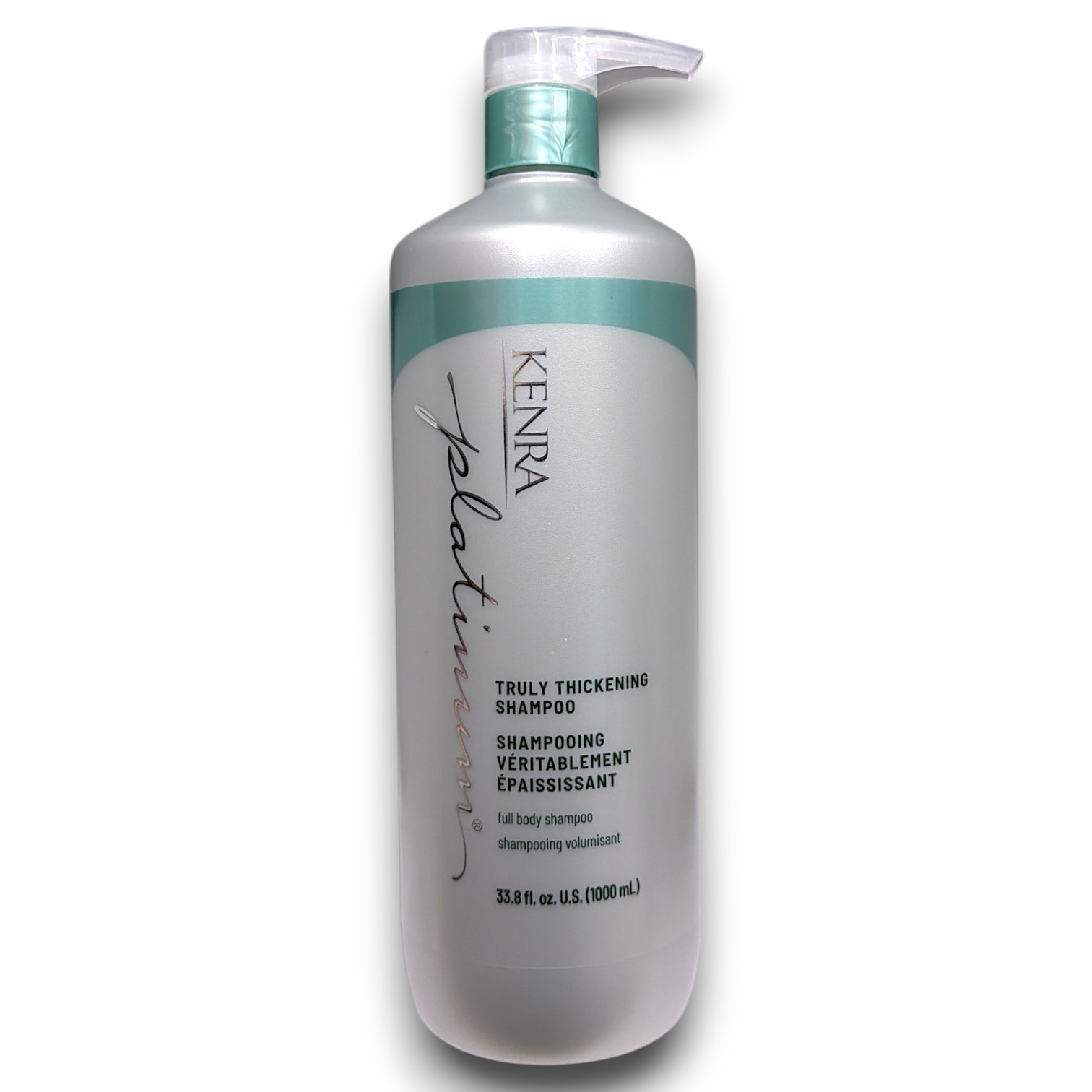 Kenra Platinum Truly Thickening Shampoo 33.8 oz With Pump - NEW