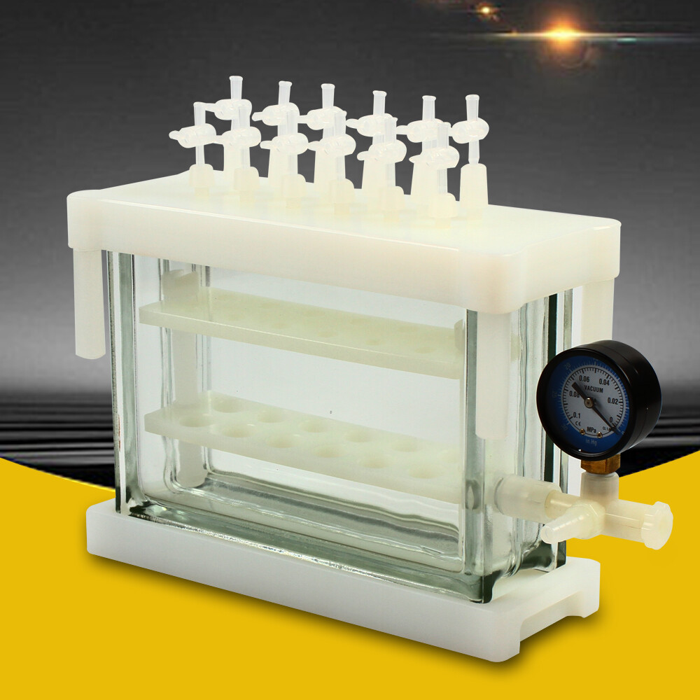 12 Position Lab Solid Liquid Phase Extraction SPE Manifold Vacuum Extracting Set