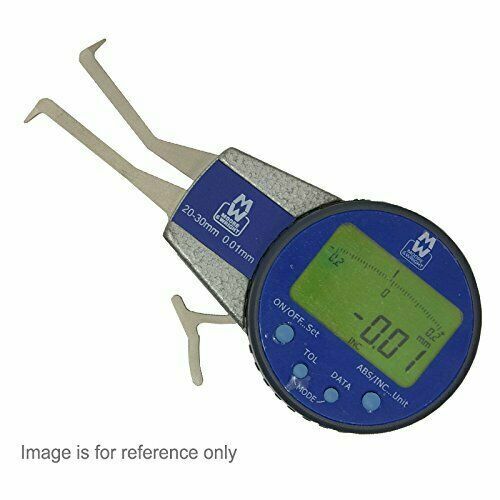 1 pcs M&W Moore & Wright 0.8-1.2 / 20mm-30mm Internal Digital Caliper 432-03DC