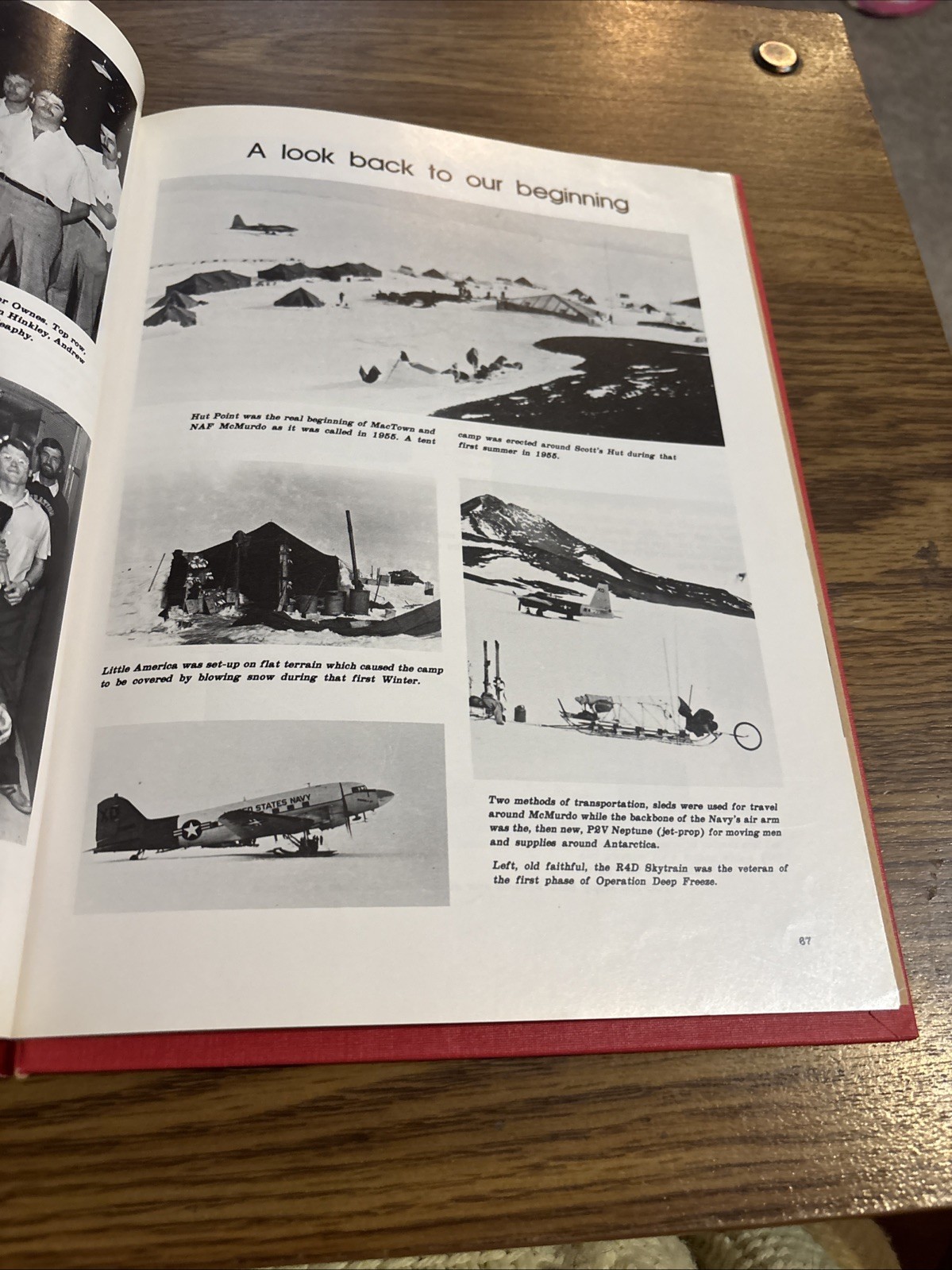 Antarctica Operation Deep Freeze '83 US Navy, Deployment Year Log 1983