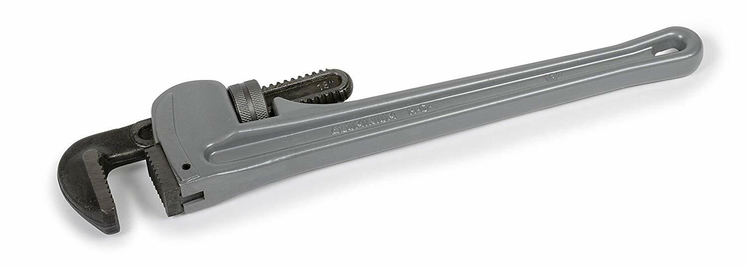 Titan 21338 18” Aluminum Pipe Wrench