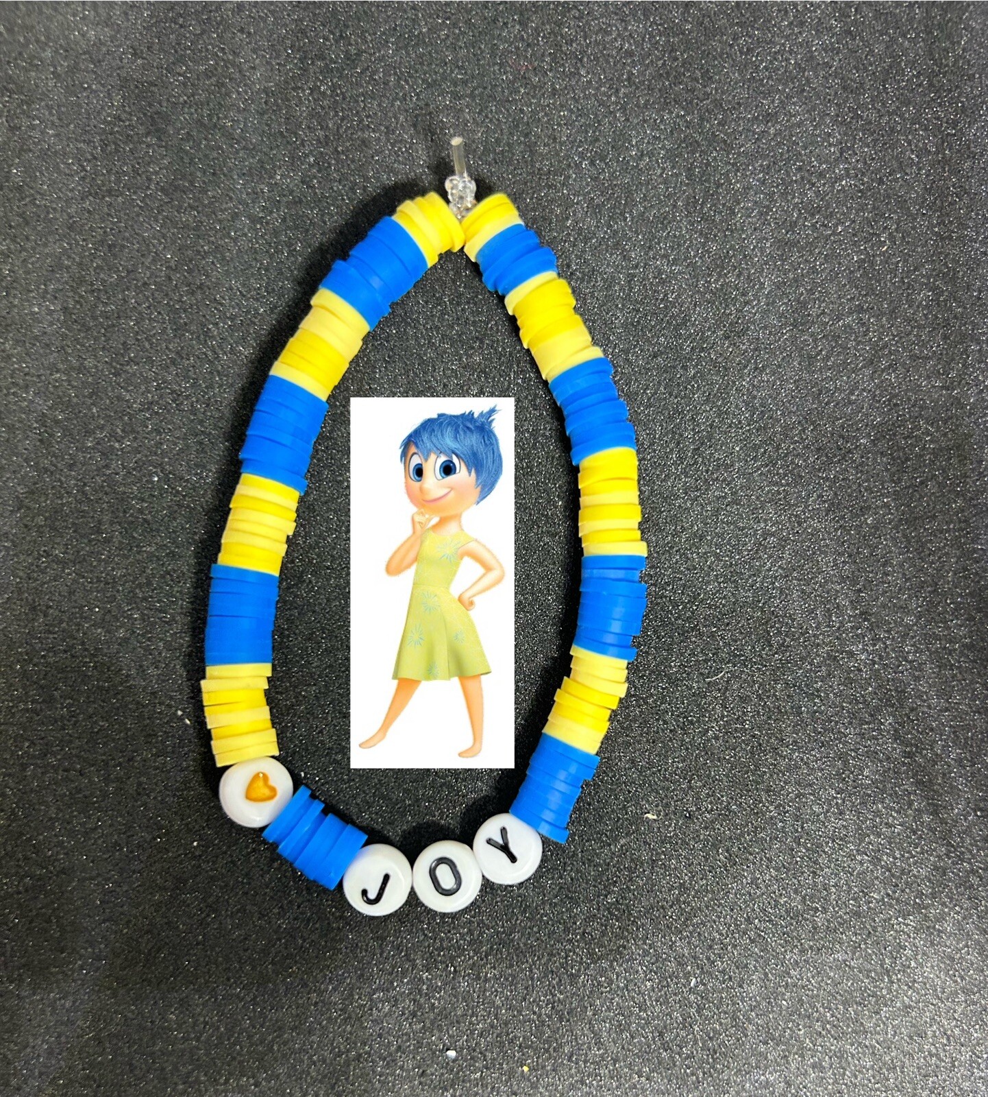 Joy (Inside Out) Heishi Bracelet
