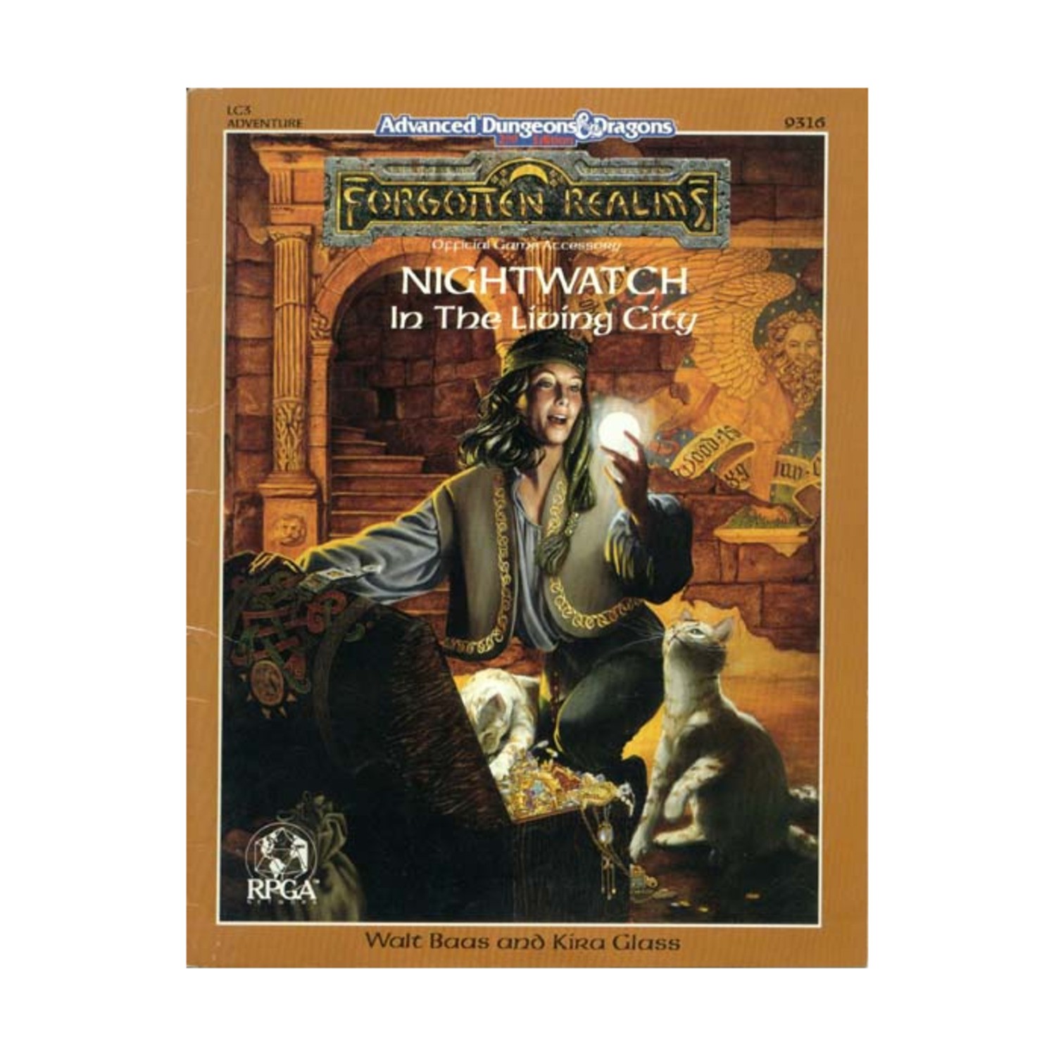 TSR Forgotten Realms Nightwatch in the Living City Fair+
