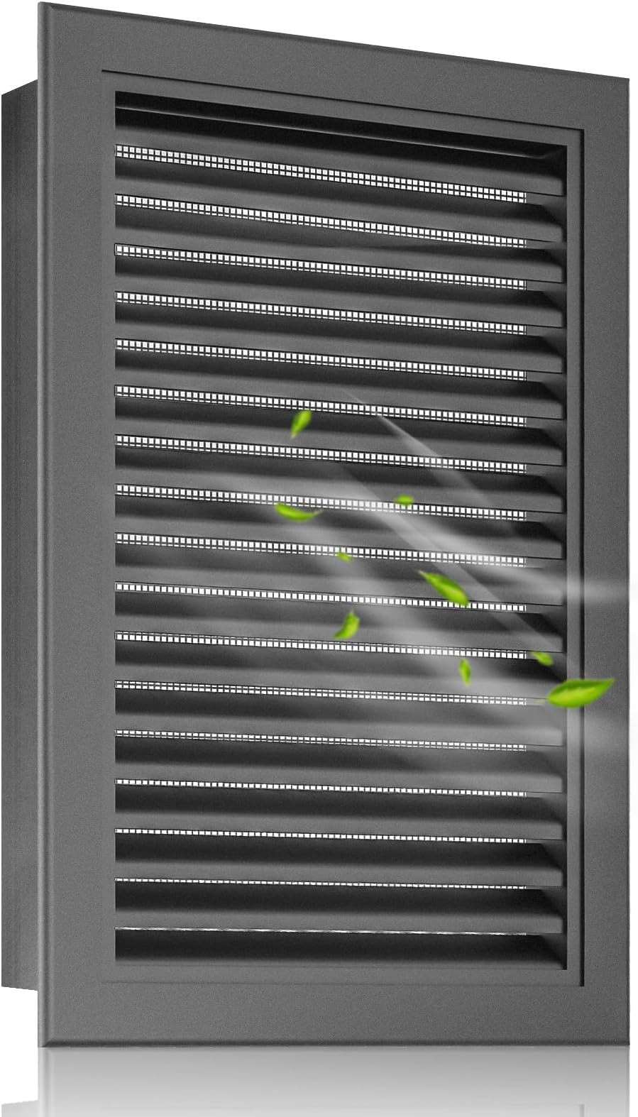 12” X 18" Aluminum Alloy Gable Vent, Enhanced Airflow Attic Vents, Ideal for ...