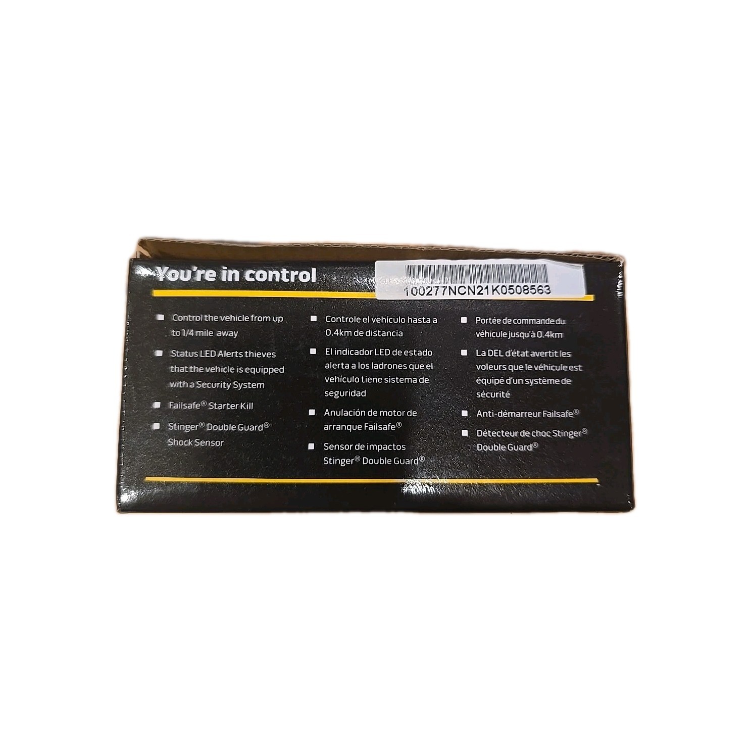 Viper 3100VX 1-Way Security System for vehicles.