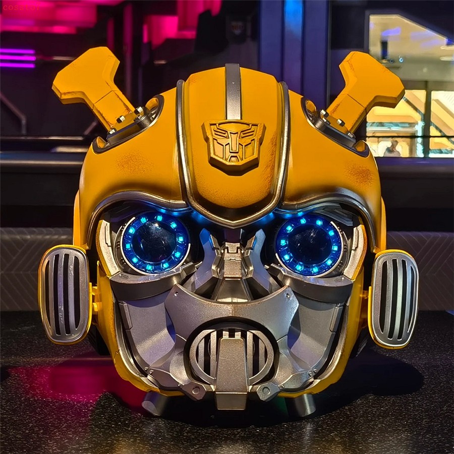 Killerbody Transformers Bumblebee Helmet Mask Deformable Voice Control Toy Gift