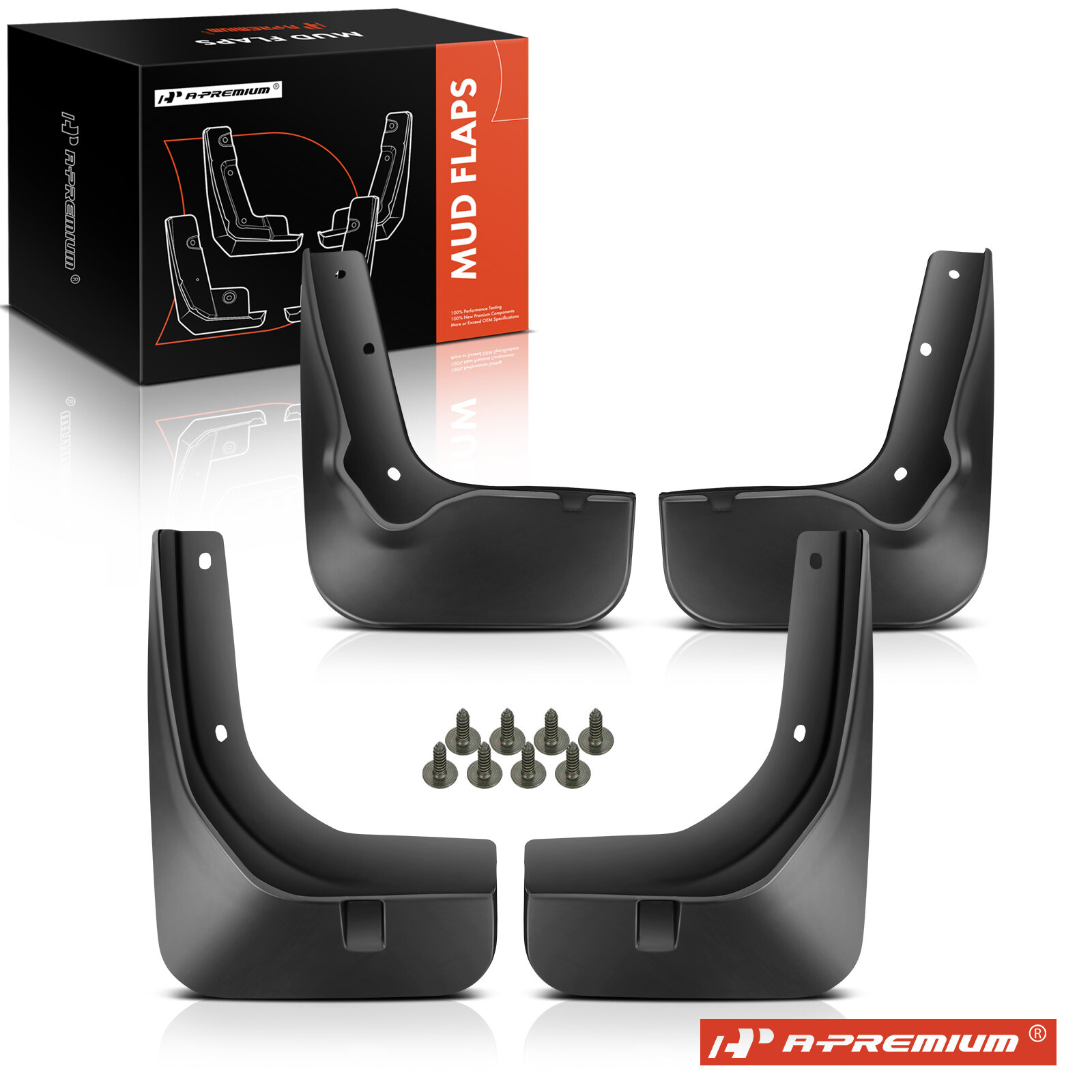 A-Premium 4Pcs Front & Rear Mud Flaps Splash Guards Fender for Volkswagen Passat