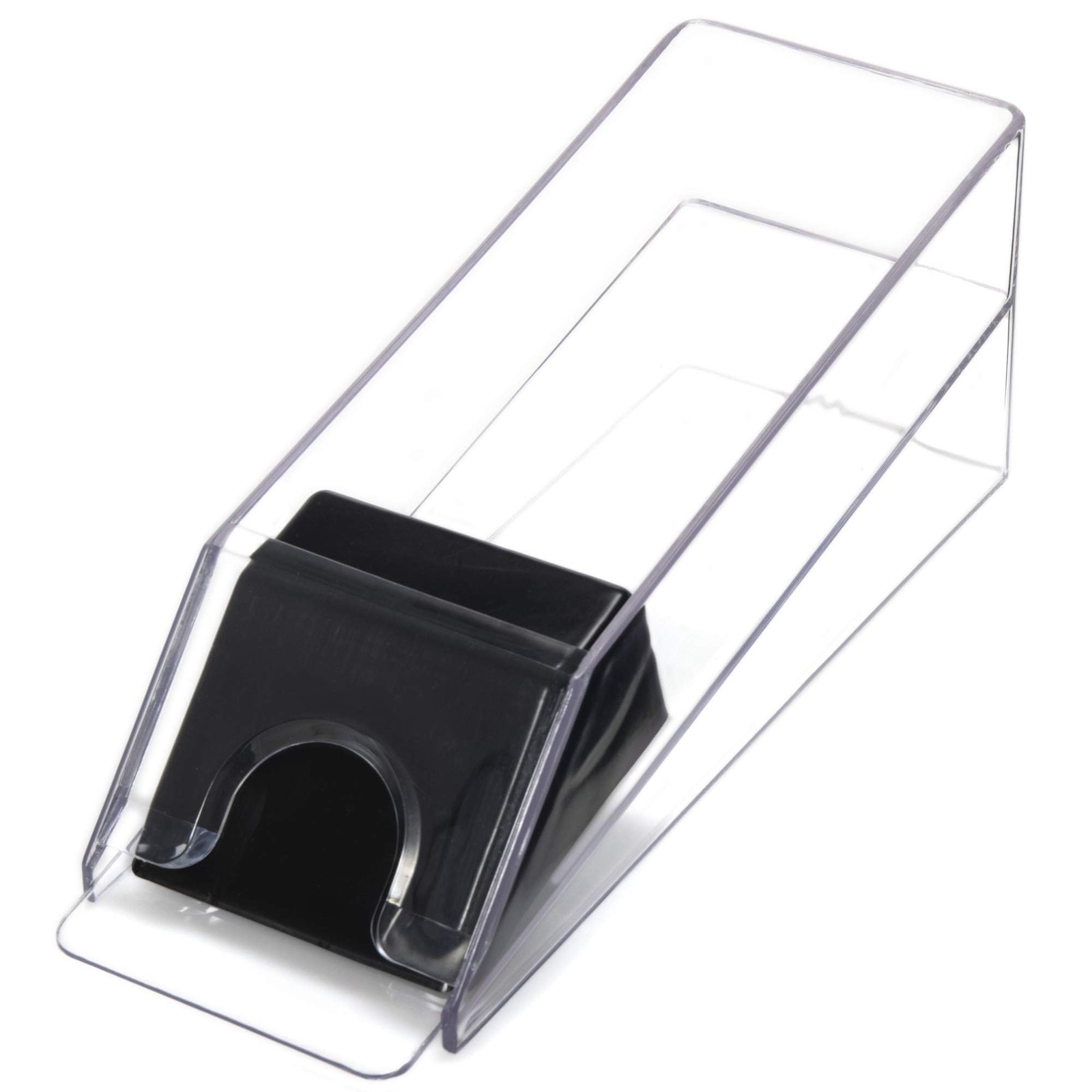 6 Deck Blackjack Dealer Shoe - Smooth Card Glide Weighted Roller and Casino S...