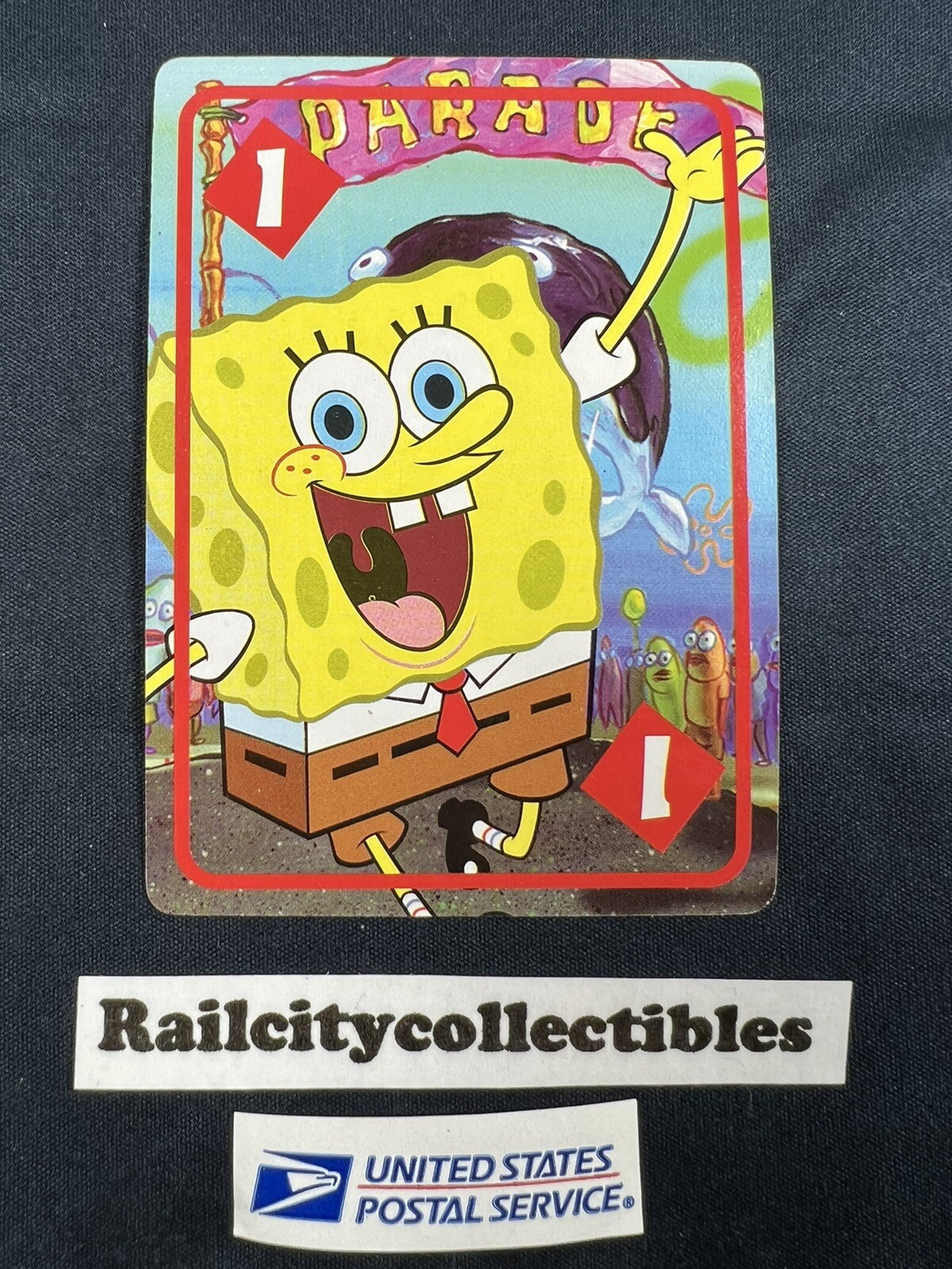 SpongeBob Squarepants #1 (Go Fish Playing Card) Viacom 2009