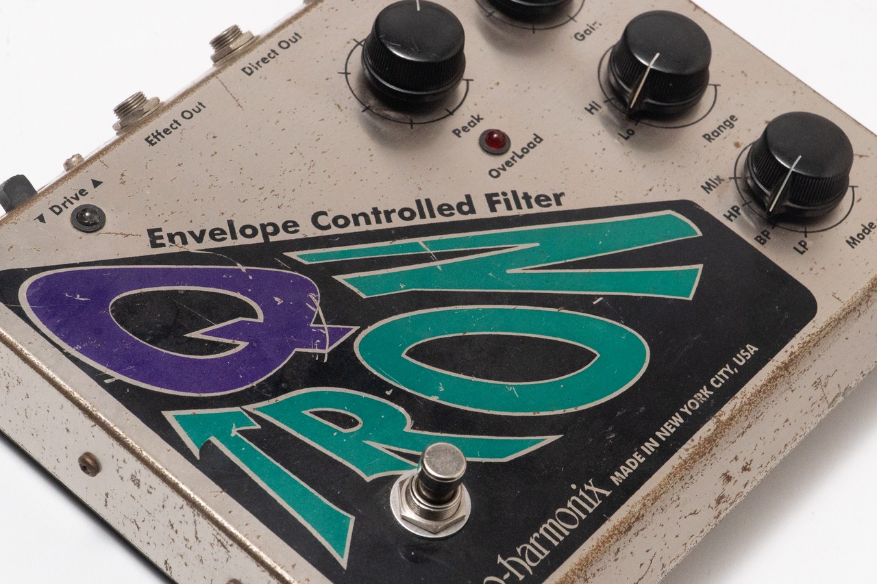 Electro-Harmonix Q-Tron Envelope Filter Guitar Effects Pedal Used