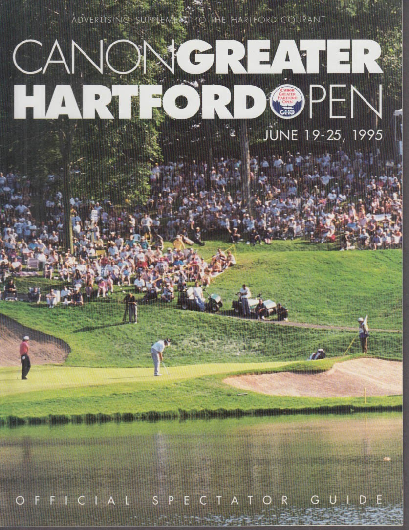 Canon GHO Greater Hartford Open Official Spectator Guide 1995