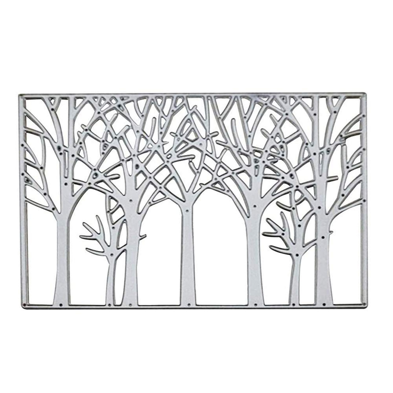 Nice Tree Cutting Dies Background Metal Cutting Dies Stencils for Card Making...