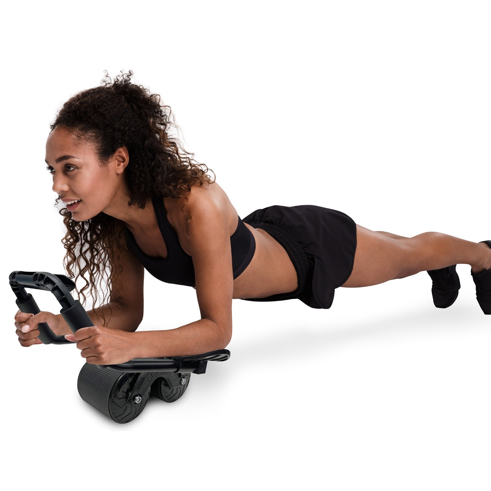 Athletic Works Plank Abdominal Roller Wheel. Core Strength, Abdominal Trainer, B