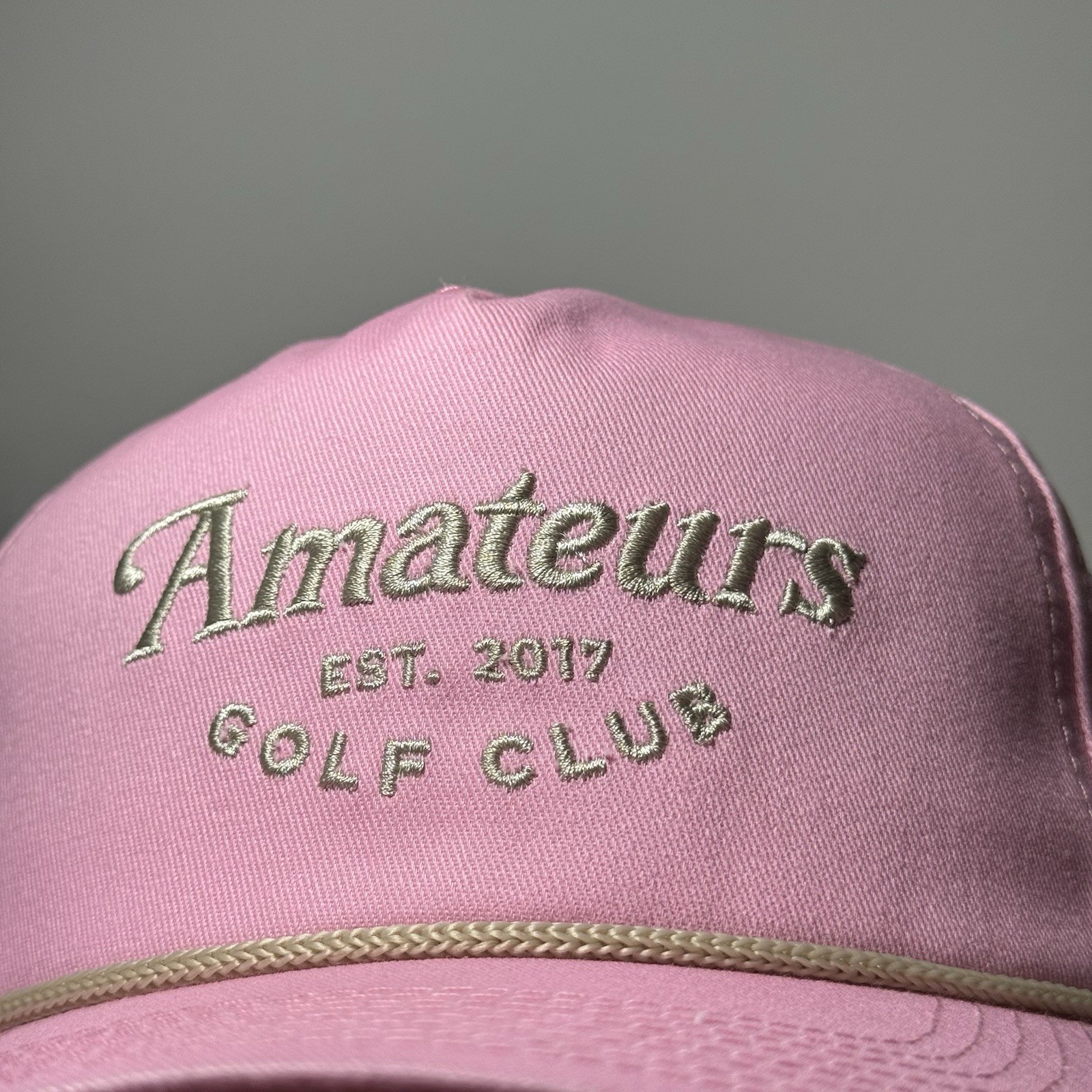 BAD BIRDIE - Bad Birdie Amateurs Twill Rope Hat - Limited Edition