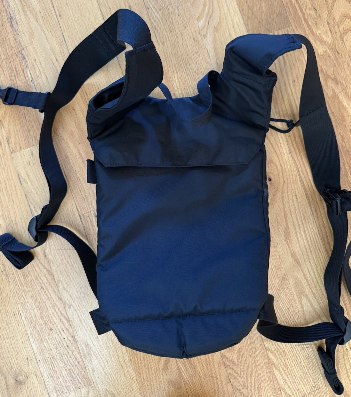 CamelBak Hydration Pack Backpack Black Small EUC No Bladder 14" X 9"