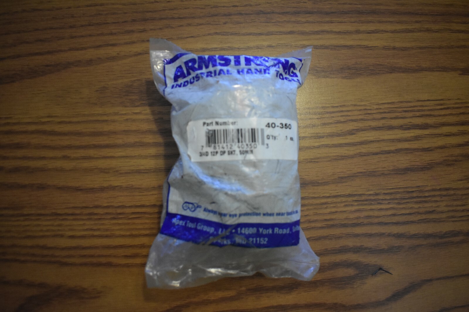 NEW Armstrong 3/4" Drive 12 Point 50mm Socket 40-350 FREE SHIPPING