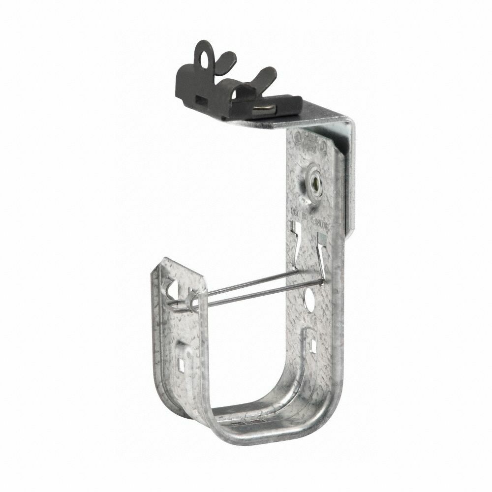 BCH64-U-2-4 Cable to Beam 4" Hook, 1/8" TO 1/4" Flange - METAL/SILVER/360 Degree