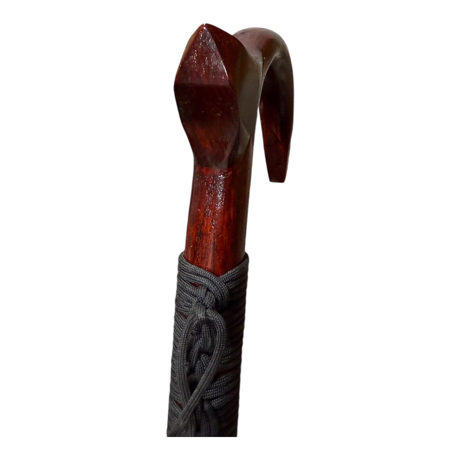 Walking Cane Stick Mobility Stability Palm Rest Hickory Masters LuxCane USA A6