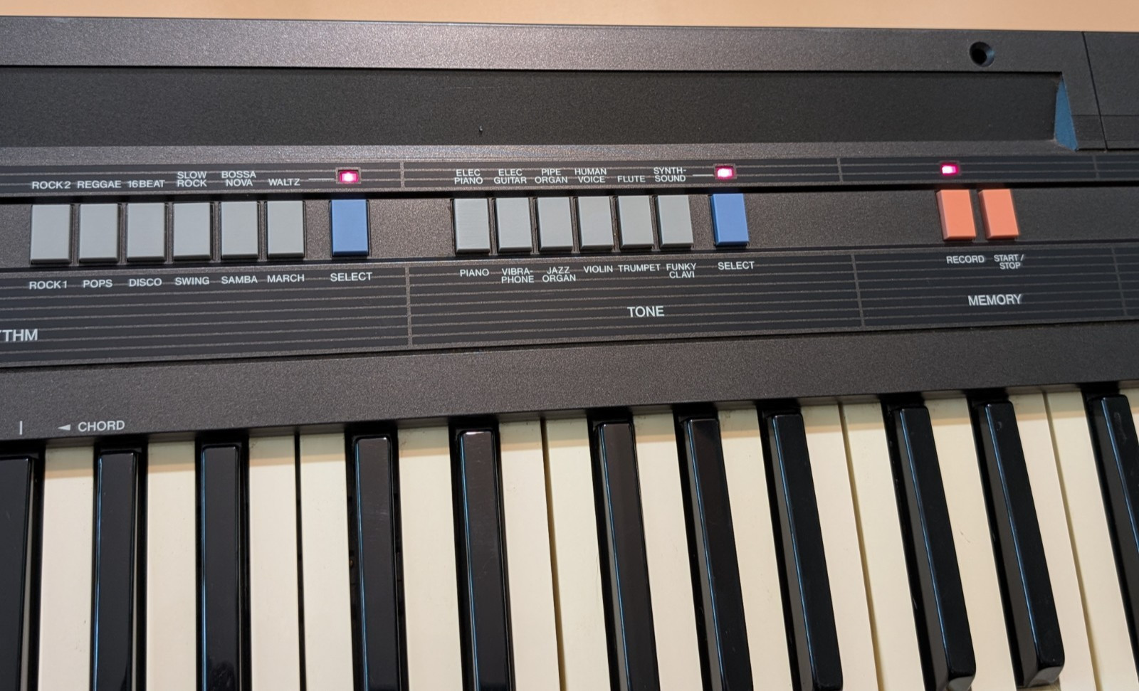 Casio Casiotone CT-360 Electric Keyboard & Adapter Tested and Working