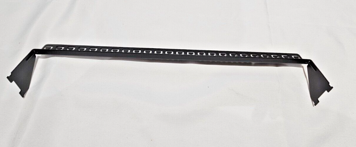 24 Port Patch Panel Rackmount Backbar only Wire Manager lot of 5