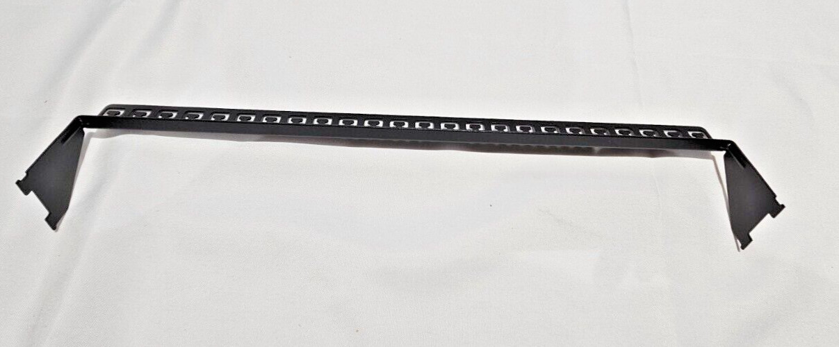 24 Port Patch Panel Rackmount Backbar only  Wire Manager lot of 6