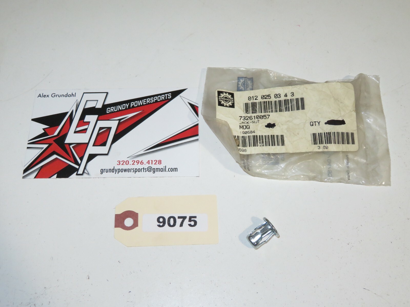 Ski-Doo - New OEM Jack Nut Qty 1 - 732610057