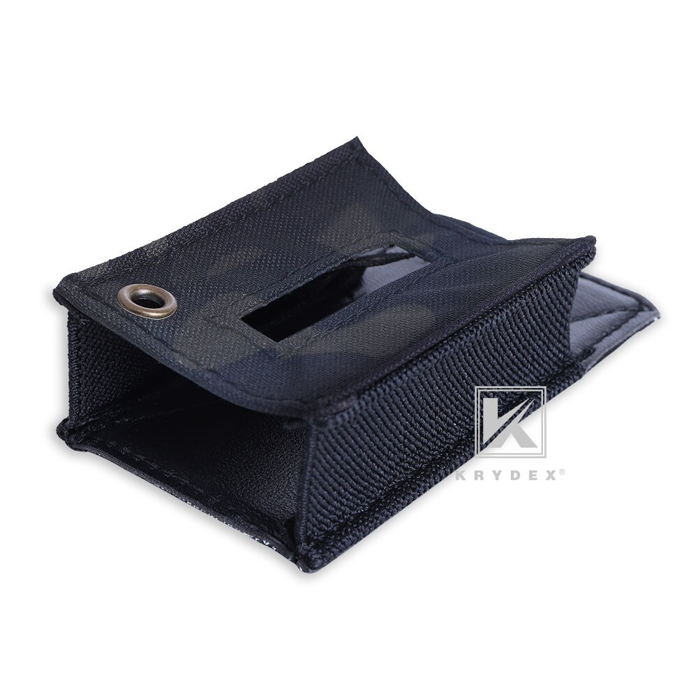 Krydex Tactical MS2000 Distress Light Pouch Marker Strobe Light Pouch Black Camo
