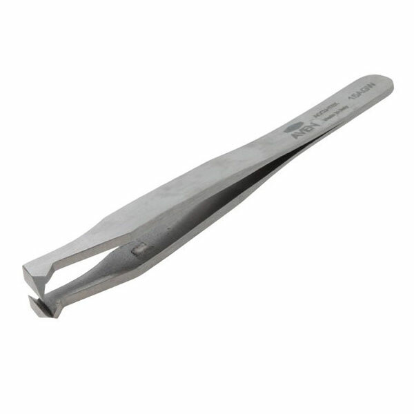 Aven Tools 18114-CS Accu-Tek Carbon Steel Cutting Tweezers 15AWG, 4.5"