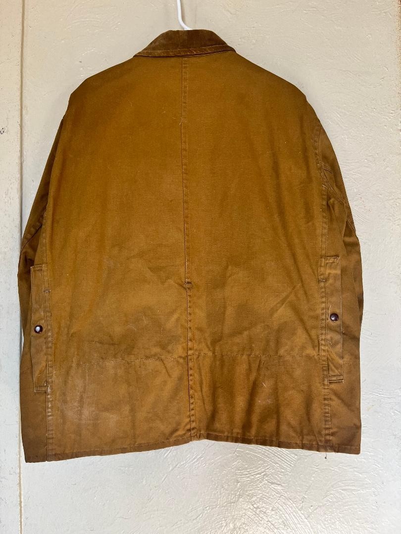 Vintage Duxbak canvas hunting shooting jacket chore jacket L