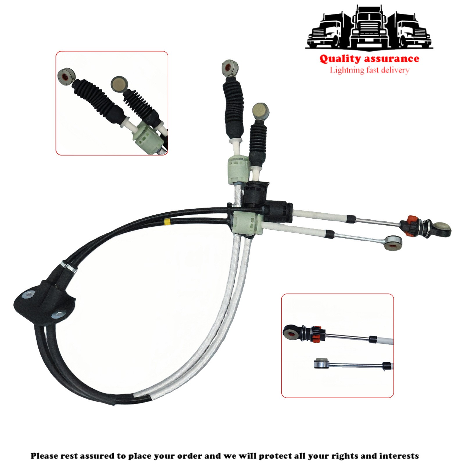 Shift Control Cable BBM2-46-500F For Mazda 2010 2011 2012 2013 Mazda 3 2.0L 2.5L