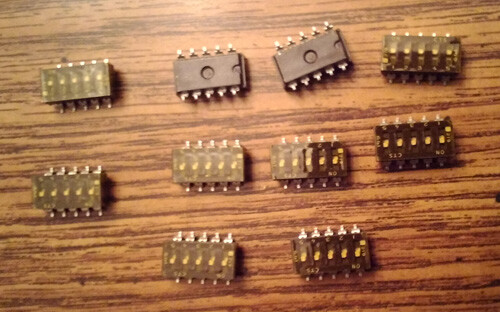 Lot of 10: CTS Components 219-5LPST