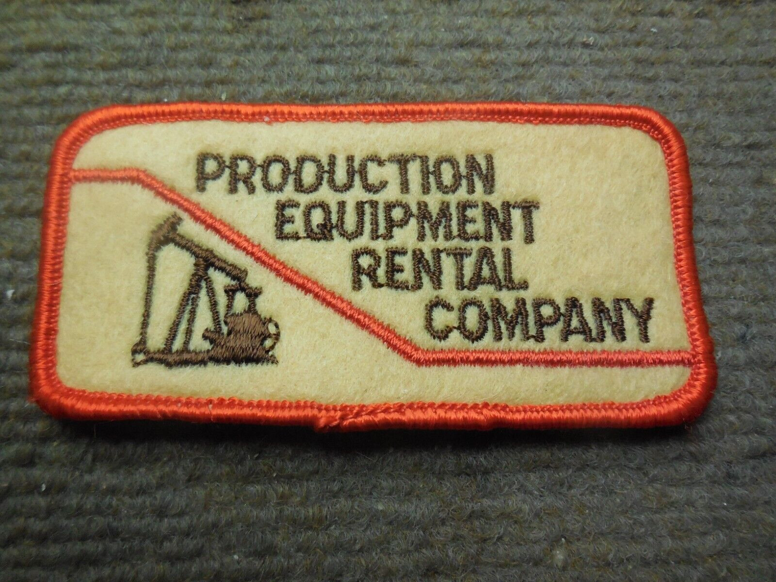 Vintage Production Equipment Rental Company Tools Advertising Patch Oil Wells