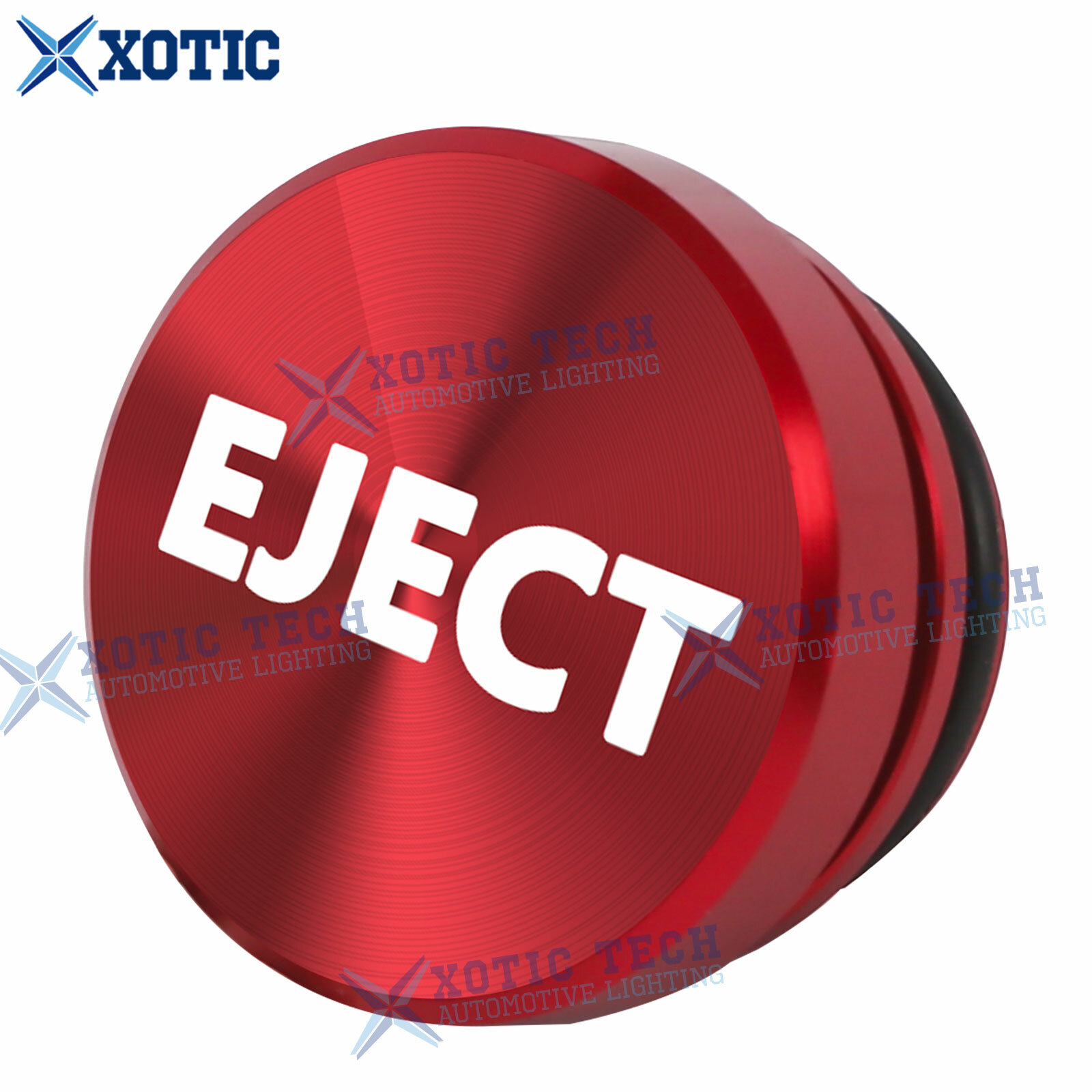 Universal Interior Aluminum Alloy Eject Button Cigarette Lighter Switch Decor