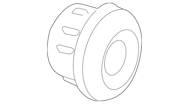 Genuine Ford 12 Volt Accessory Power Outlet Cover BK2Z19A487A