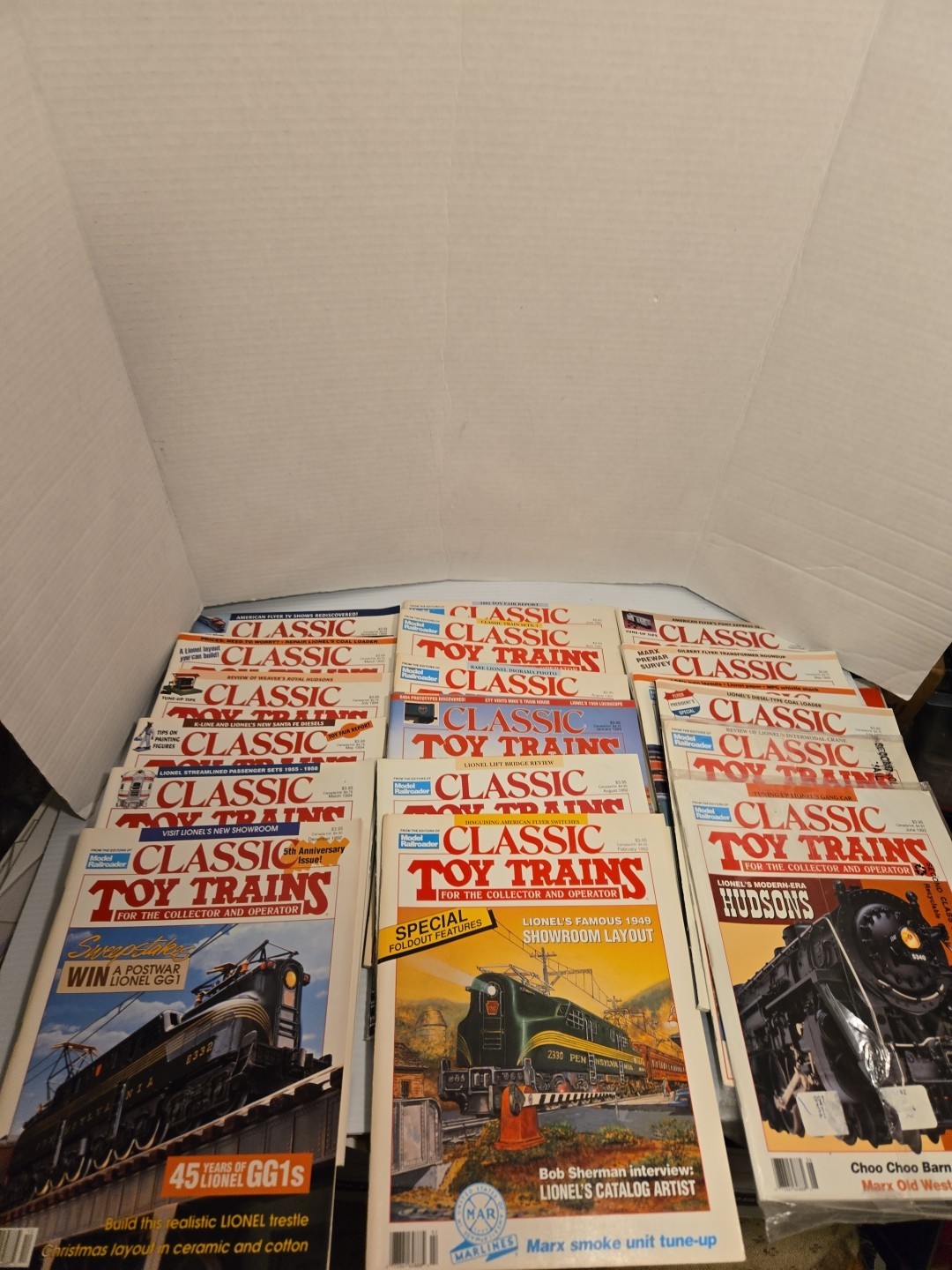 Classic Toy Trains Magazine Lot of 18 Mix Model Railroading 1992 1993 1994