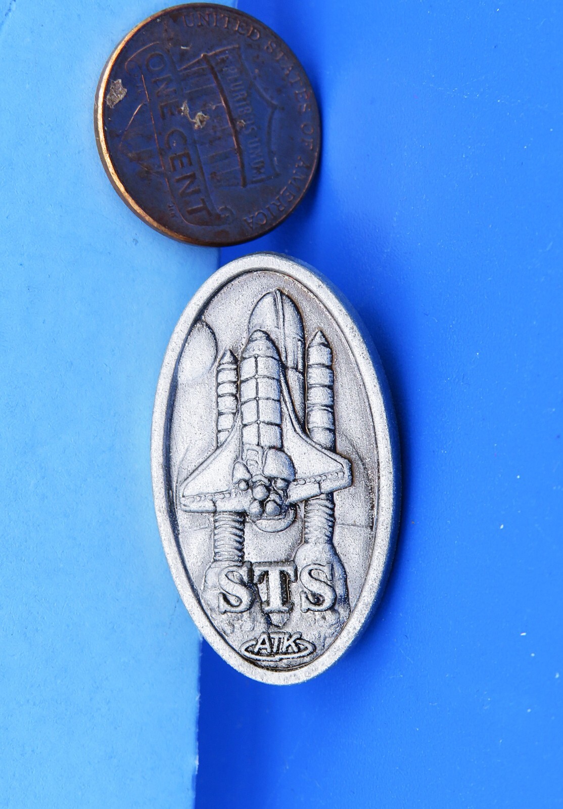 NASA PIN vtg ATK Defense Contractor SPACE SHUTTLE STS