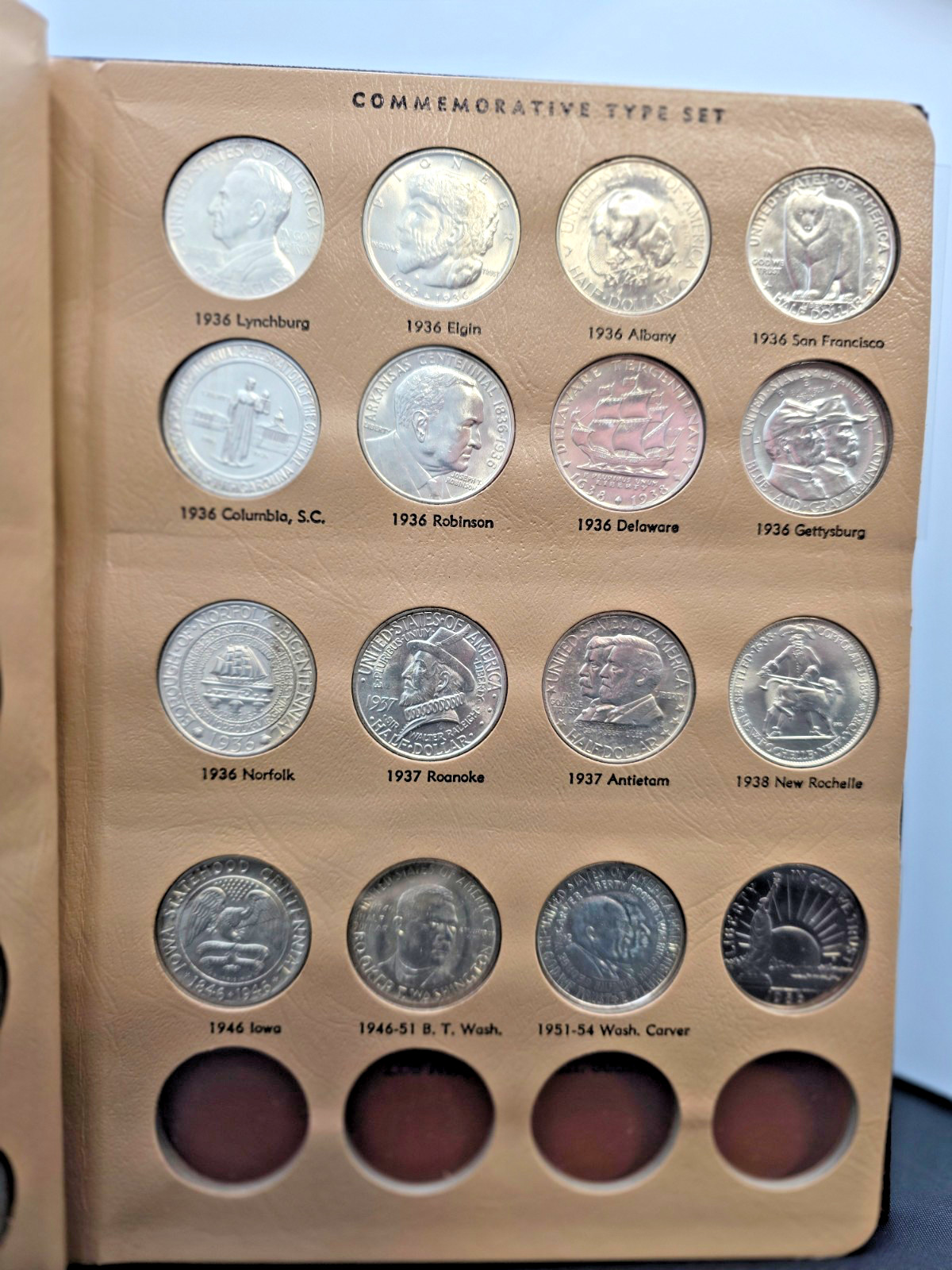 US Commemorative Silver Half $ 50c Complete Set. Including Isabella Quarter!