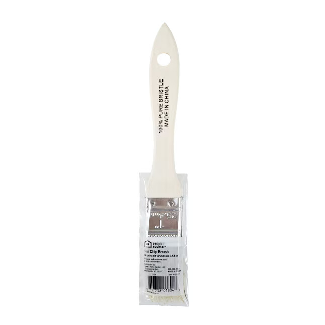 1-in Flat Chip Brush